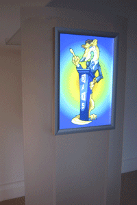DAXS Acrylic LED Lectern 