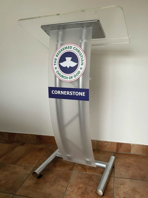 with optional branded frosted acrylic front RCCG